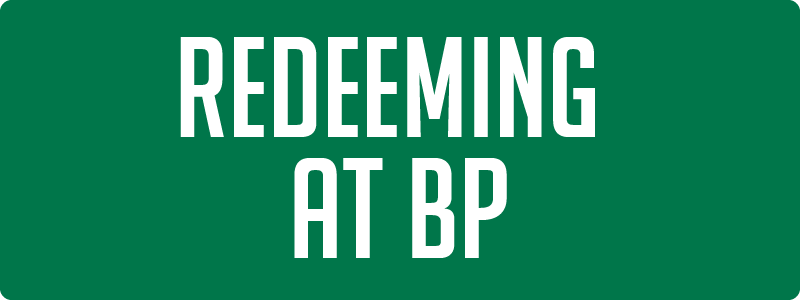redeeming at BP
